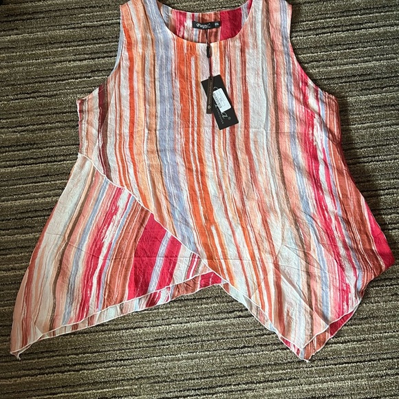 Women’s stripped tank top - Picture 3 of 11